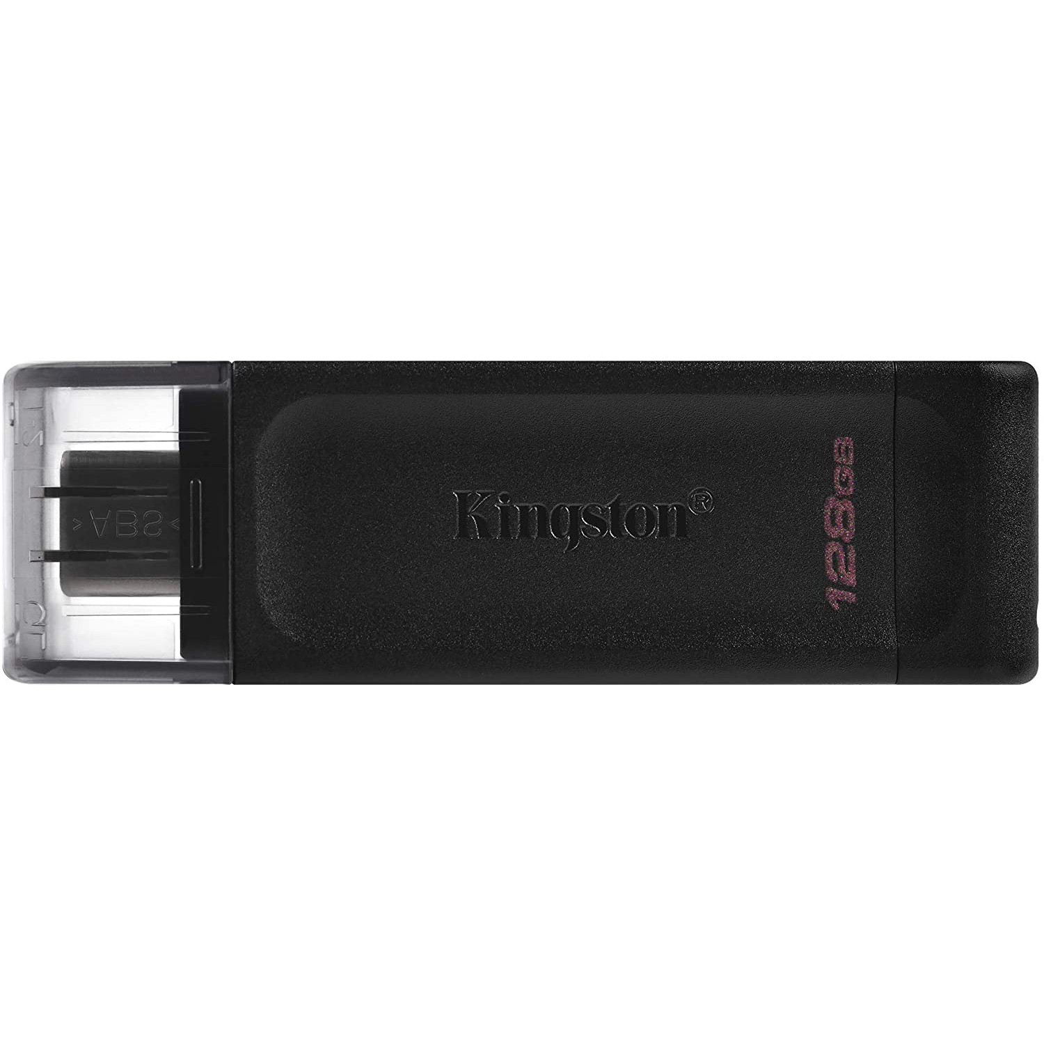 Original Kingston DataTraveler 70 128GB Black USB-C 3.2 Flash Drive (DT70/128GB)