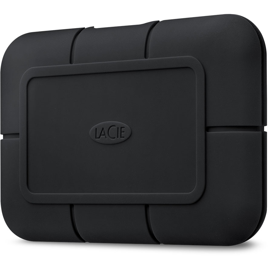 Original LaCie Rugged Pro 2TB Black USB Type-C External Solid State Drive (STHZ2000800)