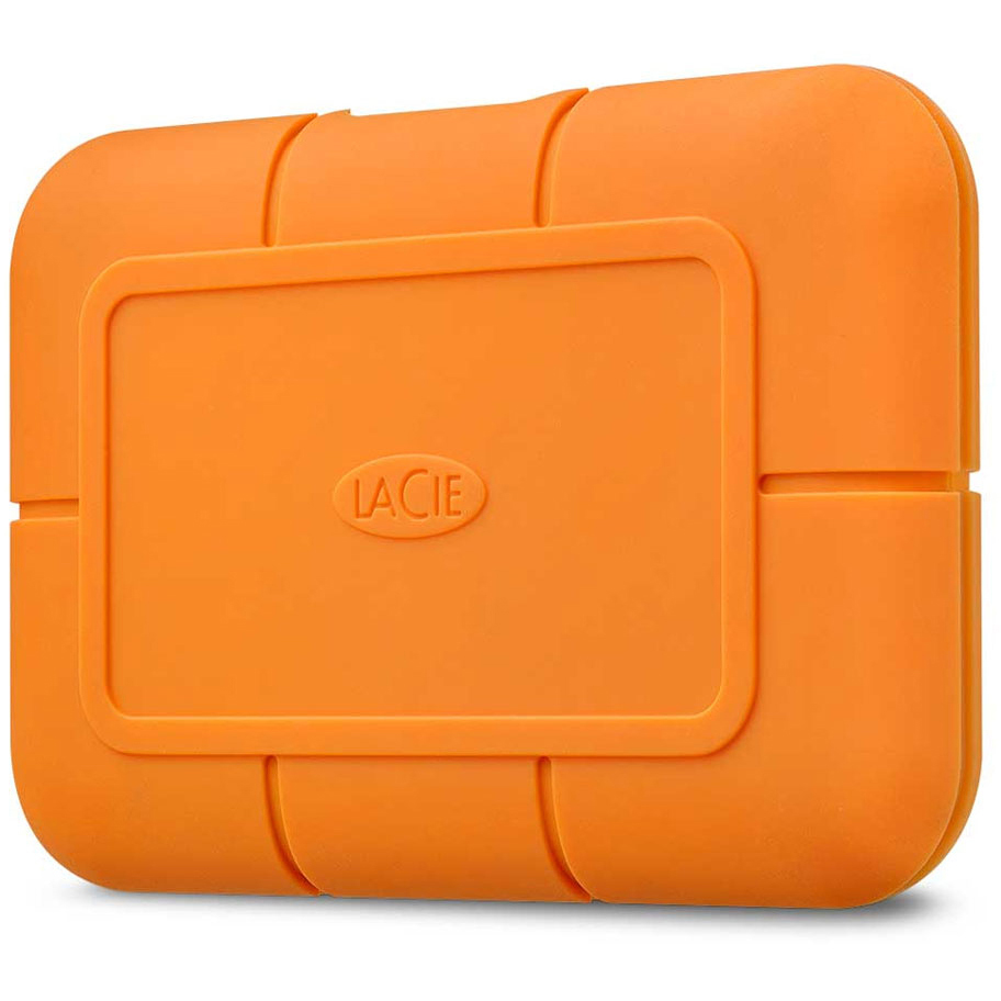 Original LaCie Rugged FireCuda NVMe 500GB Orange External Solid State Drive (STHR500800)