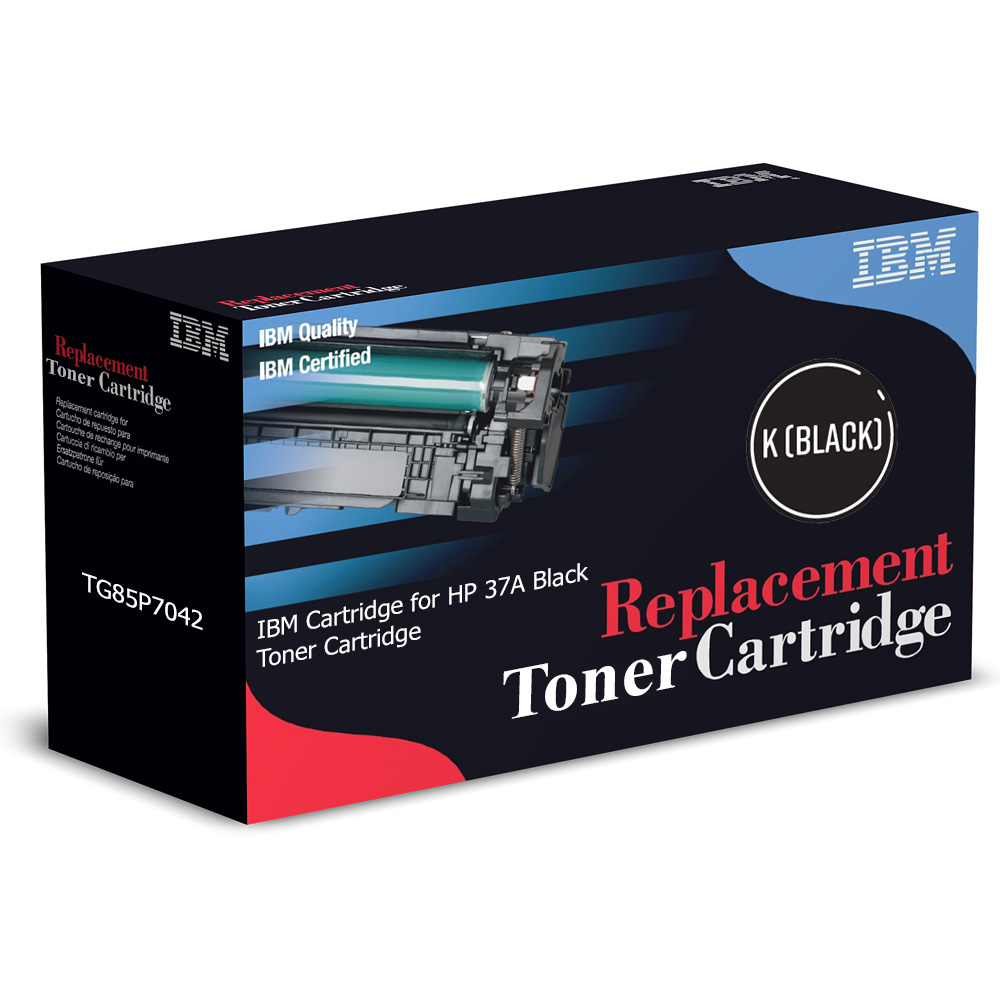 IBM Ultimate HP 37A Black Toner Cartridge (CF237A) (IBM TG85P7042)