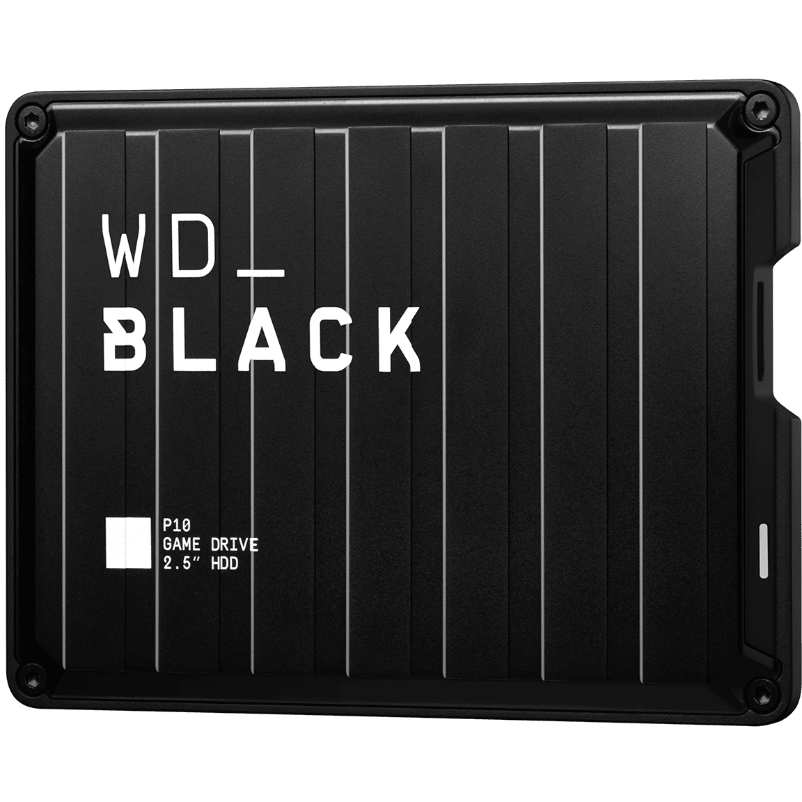 Original Western Digital P10 4TB Black USB 3.2 Game Drive (WDBA3A0040BBK-WESN)
