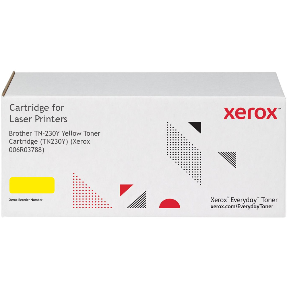 Xerox Ultimate Brother TN-230Y Yellow Toner Cartridge (TN230Y) (Xerox 006R03788)