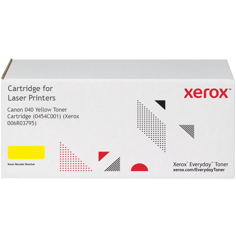 Xerox Ultimate Canon 040 Yellow Toner Cartridge (0454C001) (Xerox 006R03795)