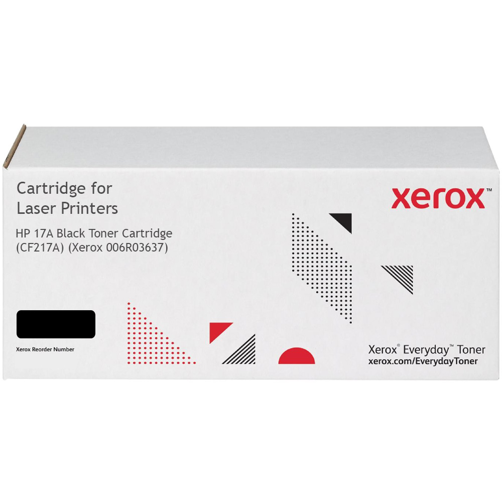 Xerox Ultimate HP 17A Black Toner Cartridge (CF217A) (Xerox 006R03637)
