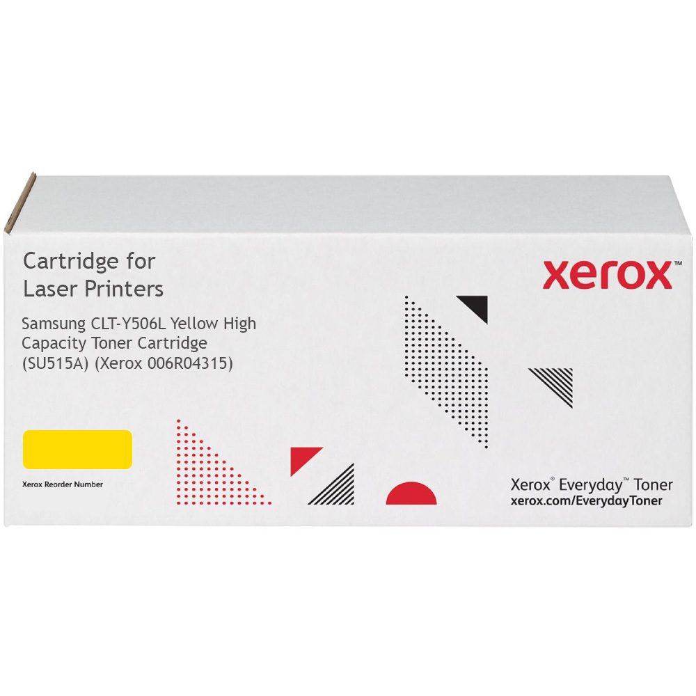 Xerox Ultimate Samsung CLT-Y506L Yellow High Capacity Toner Cartridge (SU515A) (Xerox 006R04315)