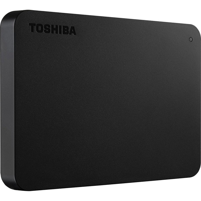 Original Toshiba Canvio Basics 1TB USB-C Black External Hard Drive (HDTB410EKCAA)