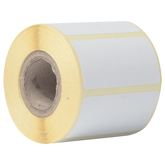 Original Brother White 51mm x 26mm Direct Thermal Die-Cut Label Roll (BDE1J026051060)