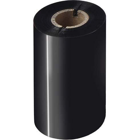 Original Brother Black 110mm x 300m Premium Resin Thermal Transfer Ink Ribbon (BRP1D300110)