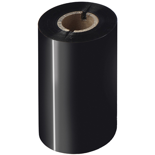 Original Brother Black 110mm x 300m Wax Thermal Transfer Ink Ribbon (BWS1D300110)