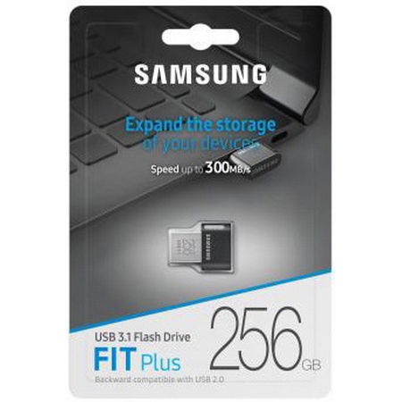 Original Samsung FIT Plus 256GB USB 3.1 Flash Drive (MUF-256AB/APC)