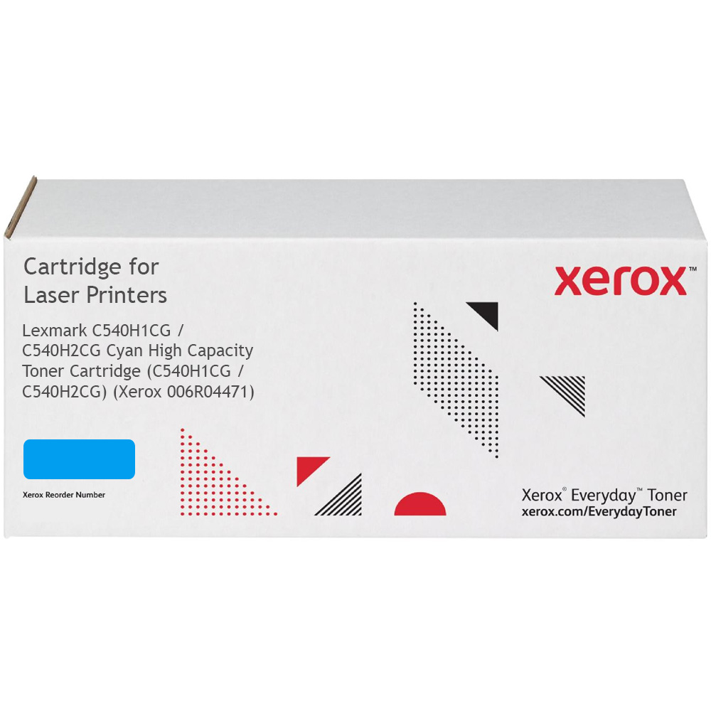 Xerox Ultimate Lexmark C540H1CG / C540H2CG Cyan High Capacity Toner Cartridge (C540H1CG / C540H2CG) (Xerox 006R04471)