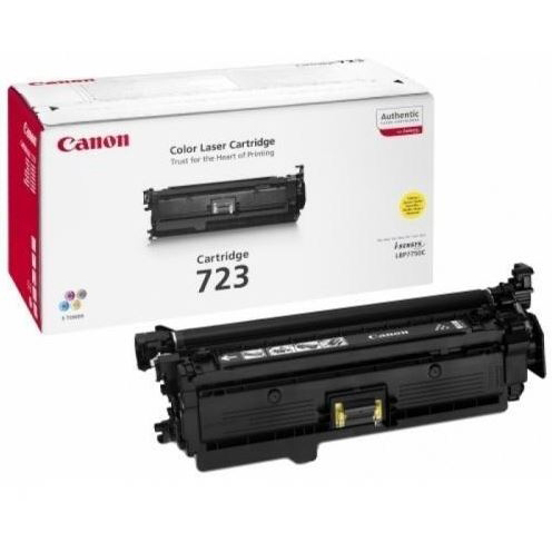 Original Canon 723 Yellow Toner Cartridge (2641B011BA)