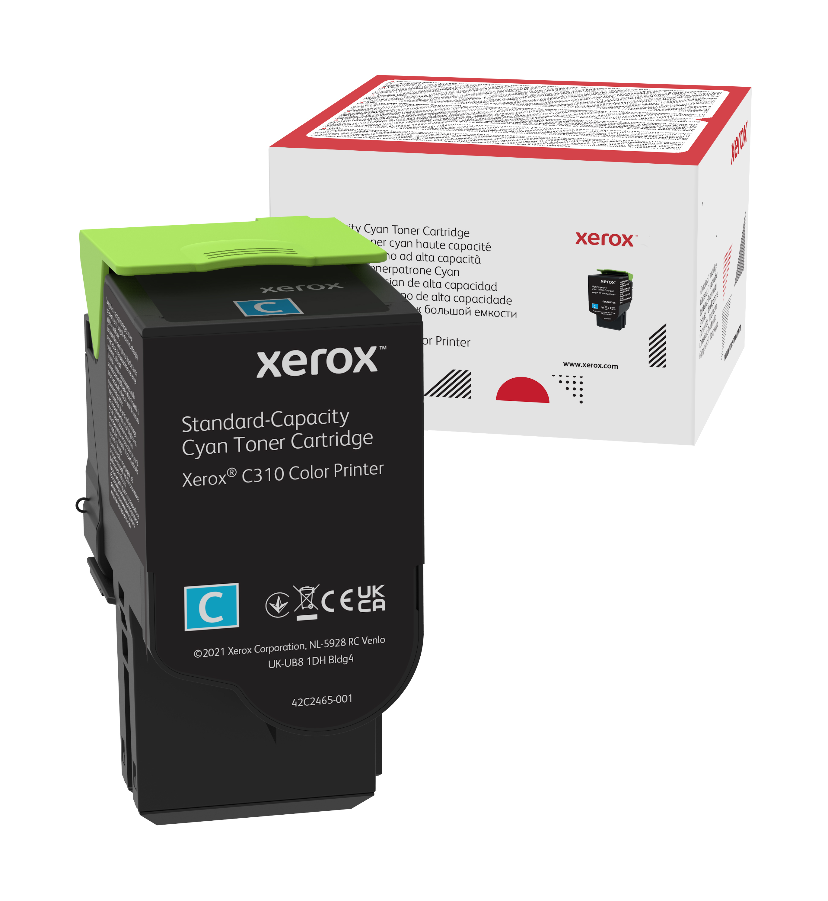 Original Xerox 006R04357 Cyan Toner Cartridge (006R04357)