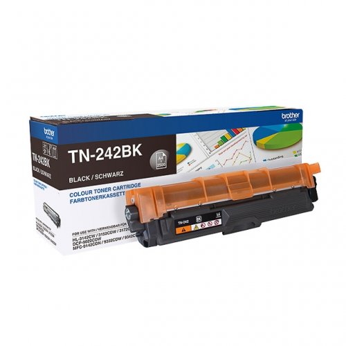 Original Brother TN242BK Black Toner Cartridge (TN242BK)