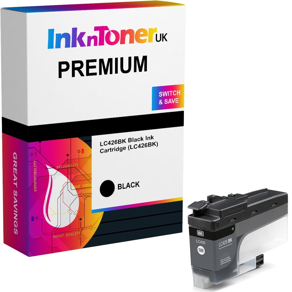 Premium Compatible Brother LC426BK Black Ink Cartridge (LC426BK)