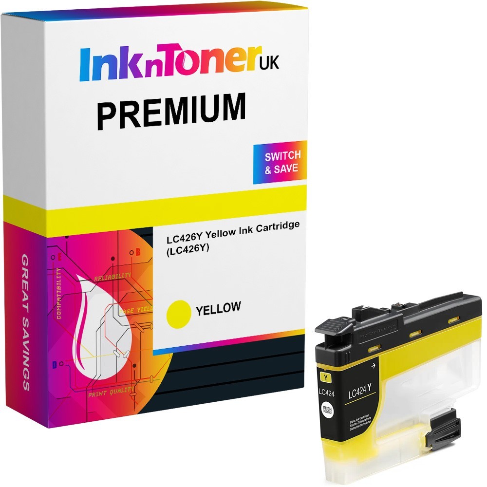 Premium Compatible Brother LC426Y Yellow Ink Cartridge (LC426Y)