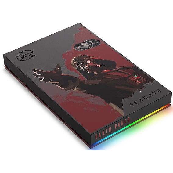 Original Seagate Game Drive Darth Vader Special Edition 2Tb Usb 3.0 Rgb Led External Hard Drive (STKL2000411)