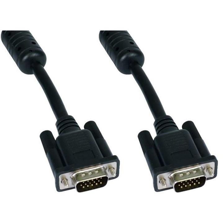 Original Premium SVGA Cable 2m Male to Male (M-M) VGA (D-Sub) Black (CDEX-702K)