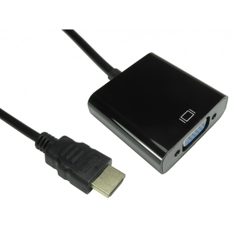 Original Premium HDMI to VGA Converter HDMI In VGA Out Video Cable Adapter (77HDMI-VGA01)