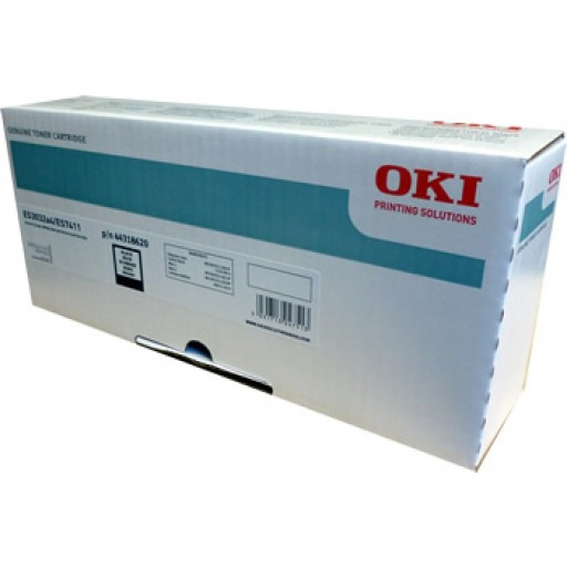 Original OKI 44318620 Black Toner Cartridge (44318620)