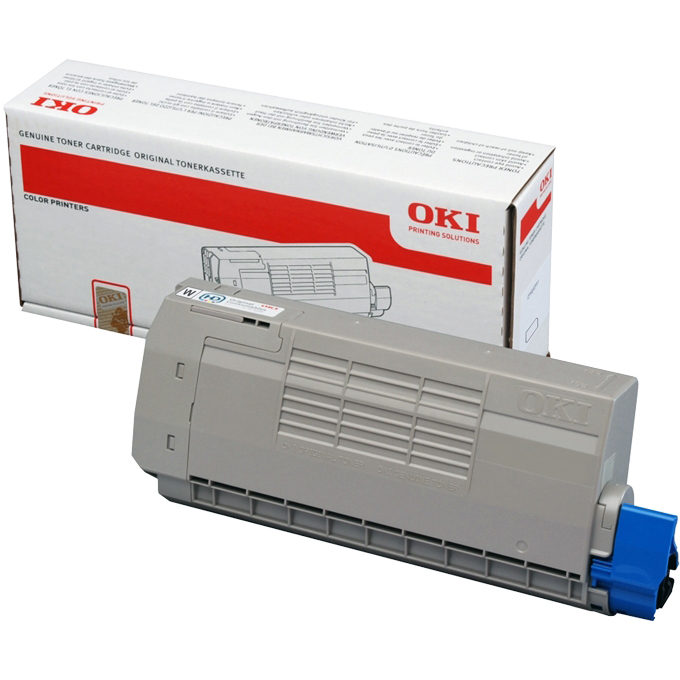Original OKI 44318659 White Toner Cartridge (44318659)