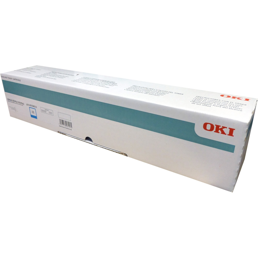 Original OKI 45536511 Cyan Toner Cartridge (45536511)