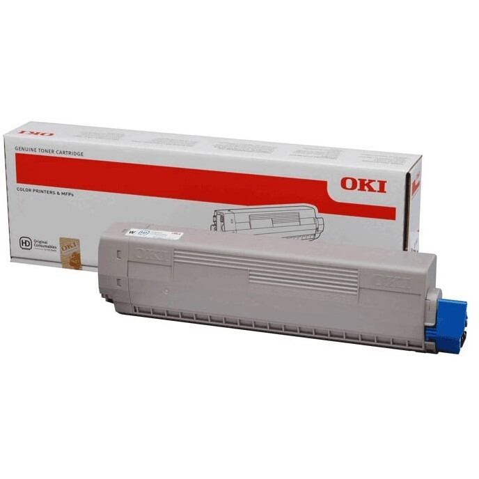 Original OKI 46606508 White Toner Cartridge (46606508)