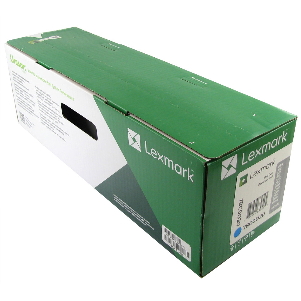 Original Lexmark Cyan 125K Photodeveloper (78C0D20)
