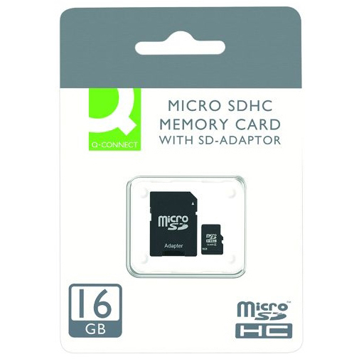 Original Q-Connect Microsd Card 16Gb Class 10 (KF16012)