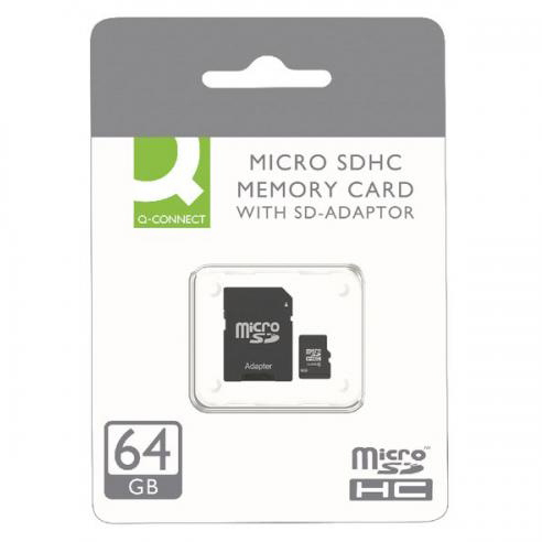 Original Q-Connect Microsd Card 64Gb Class 10 (KF16128)