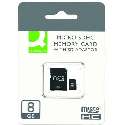 Original Q-Connect Microsd Card 8Gb Class 10 (KF16011)