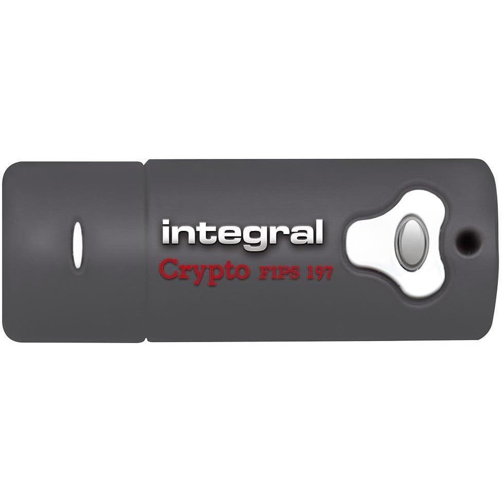 Original Integral Fips 197 Flash Drive 64Gb (INFD64GCRYDL301)