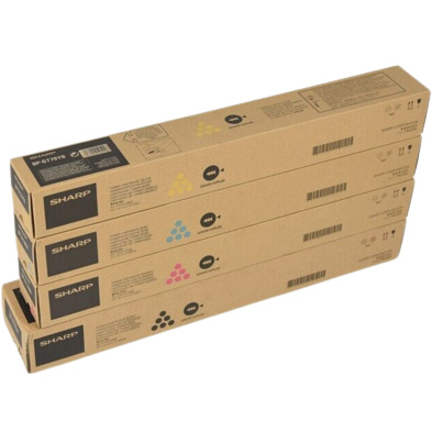 Original Sharp BPGT70 CMYK Multipack High Capacity Toner Cartridges (BPGT70BA/ BPGT70CA/ BPGT70MA/ BPGT70YA)