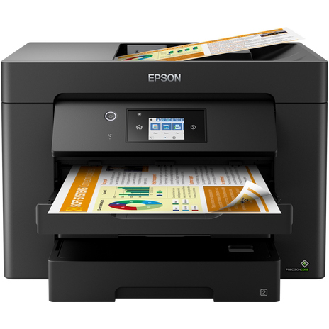 Original Epson WorkForce WF-7830DTWF A3 Colour Inkjet Multifunction Printer (C11CH68401)