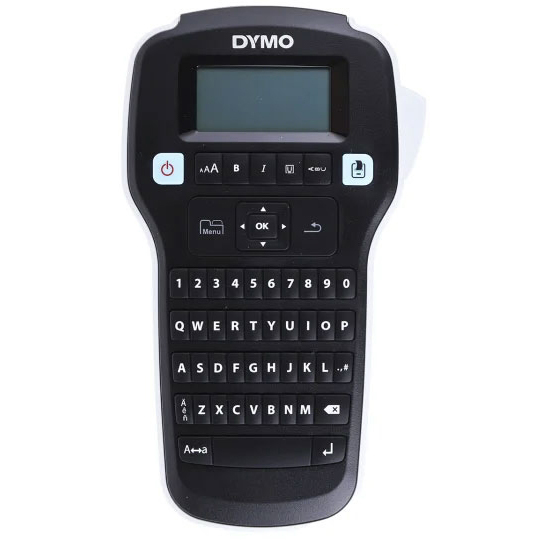 Original Dymo Labelmanager 160 Label Maker Handheld Label Printer With Black And White D1 Label Tape 12Mm (2174612)