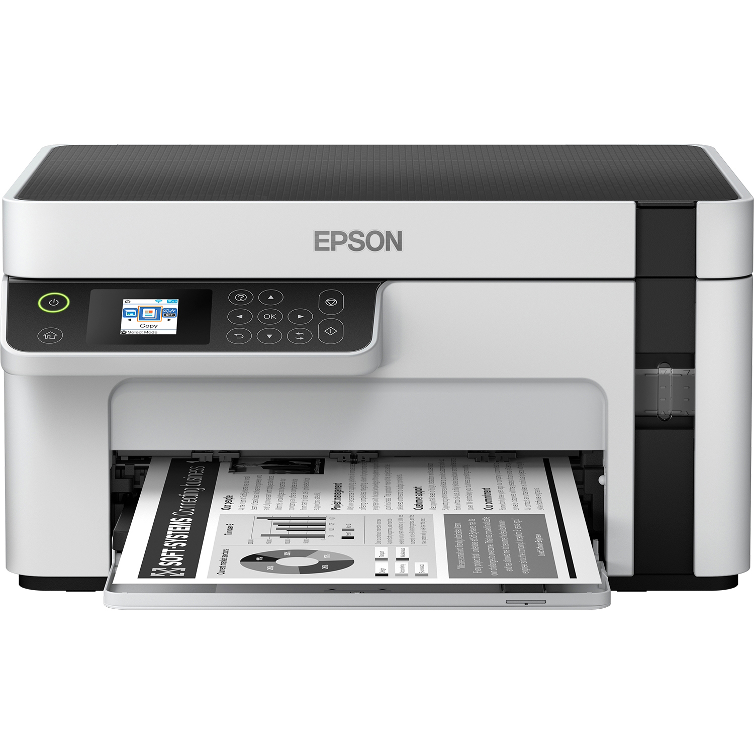 Original Epson Ecotank Et-M2120 A4 Mono Inkjet Multifunction Printer (C11CJ18401BY)