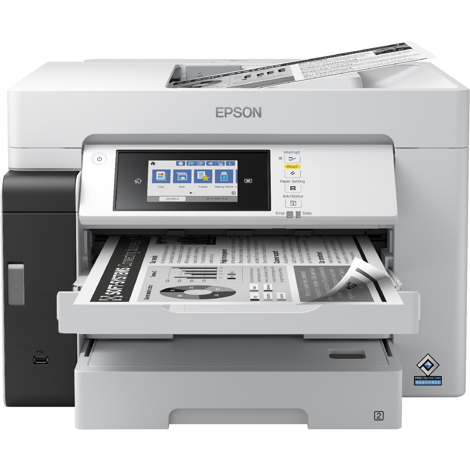 Original Epson Ecotank Pro Et M16680 Mono A3 Inkjet Multifunction Printer (C11CJ41405BY)