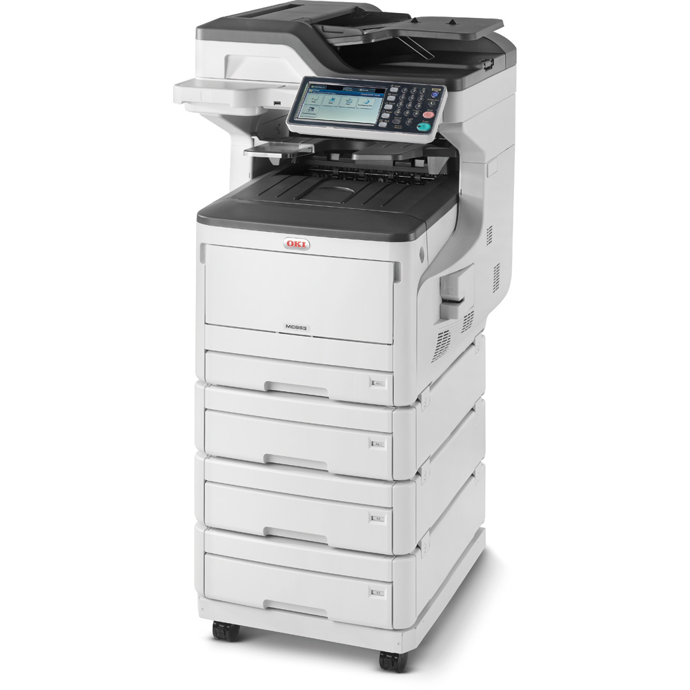 Original Oki Mc853Dnv 4 In 1 A3 Colour Multifunction Laser Printer (45850605)