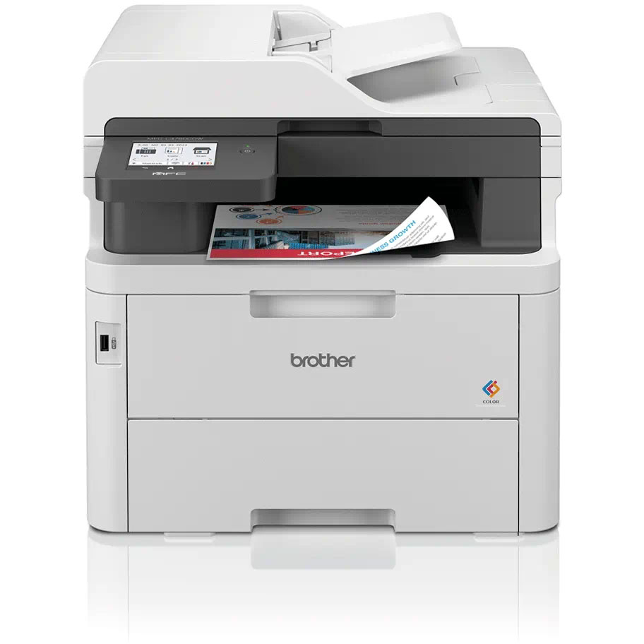 Original Brother Mfc-L3760Cdw A4 Colour Laser Wireless Led Multifunction Printer (MFCL3760CDWZU1)