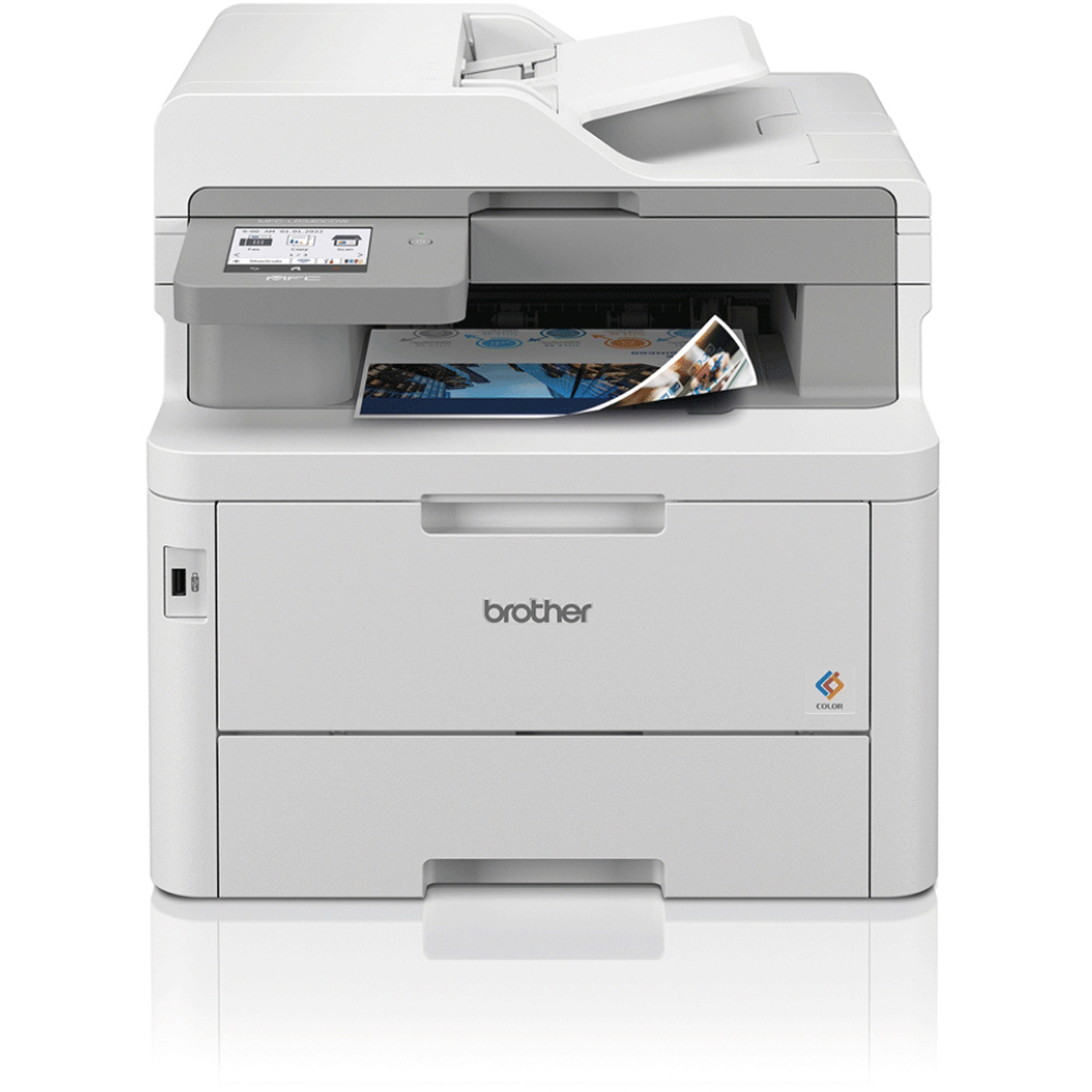 Original Brother Mfc-L8340Cdw Compact A4 Colour Led All-In-1 Laser Printer (MFCL8340CDWQJ1)