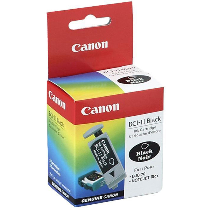 Original Canon BCI-11BK Black Ink Cartridge (0957A002)