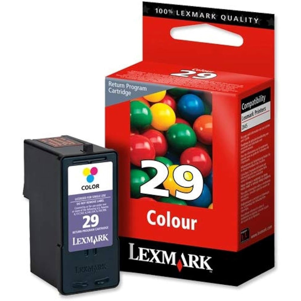 Original Lexmark 29 Colour Ink Cartridge (18C1429E)