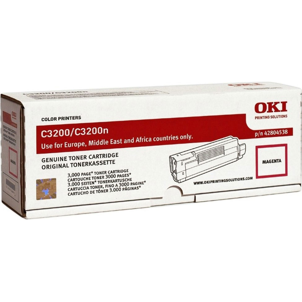Original OKI 42804538 Magenta High Capacity Toner Cartridge (42804538)