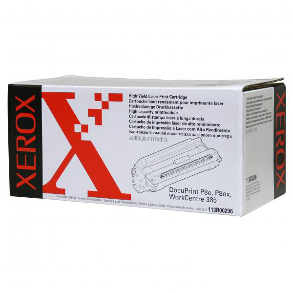 Original Xerox 113R00296 Black Toner Cartridge (113R00296)