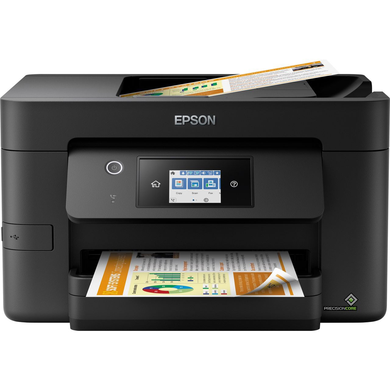 Original Epson Workforce Pro Wf-3820Dwf Inkjet A4 4800 X 2400 Dpi 35 Ppm Wi-Fi Printer (C11CJ07401)