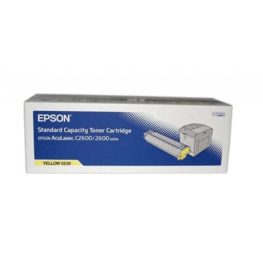 Original Epson C13S050230 Toner Cartridge Yell 2600N/ Dn/ Dt (C13S050230)