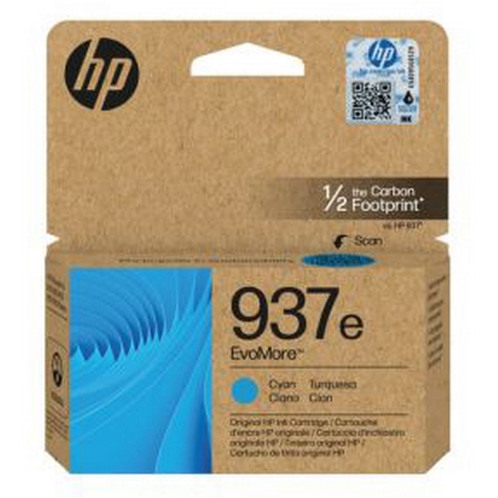 Original HP 937E Cyan High Capacity Ink Cartridge (4S6W6NE)