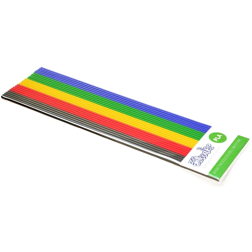 Original 3Doodler Essentials Mix Colours PLA Printer Pen Refills 25 Strands (PL-MIX1)