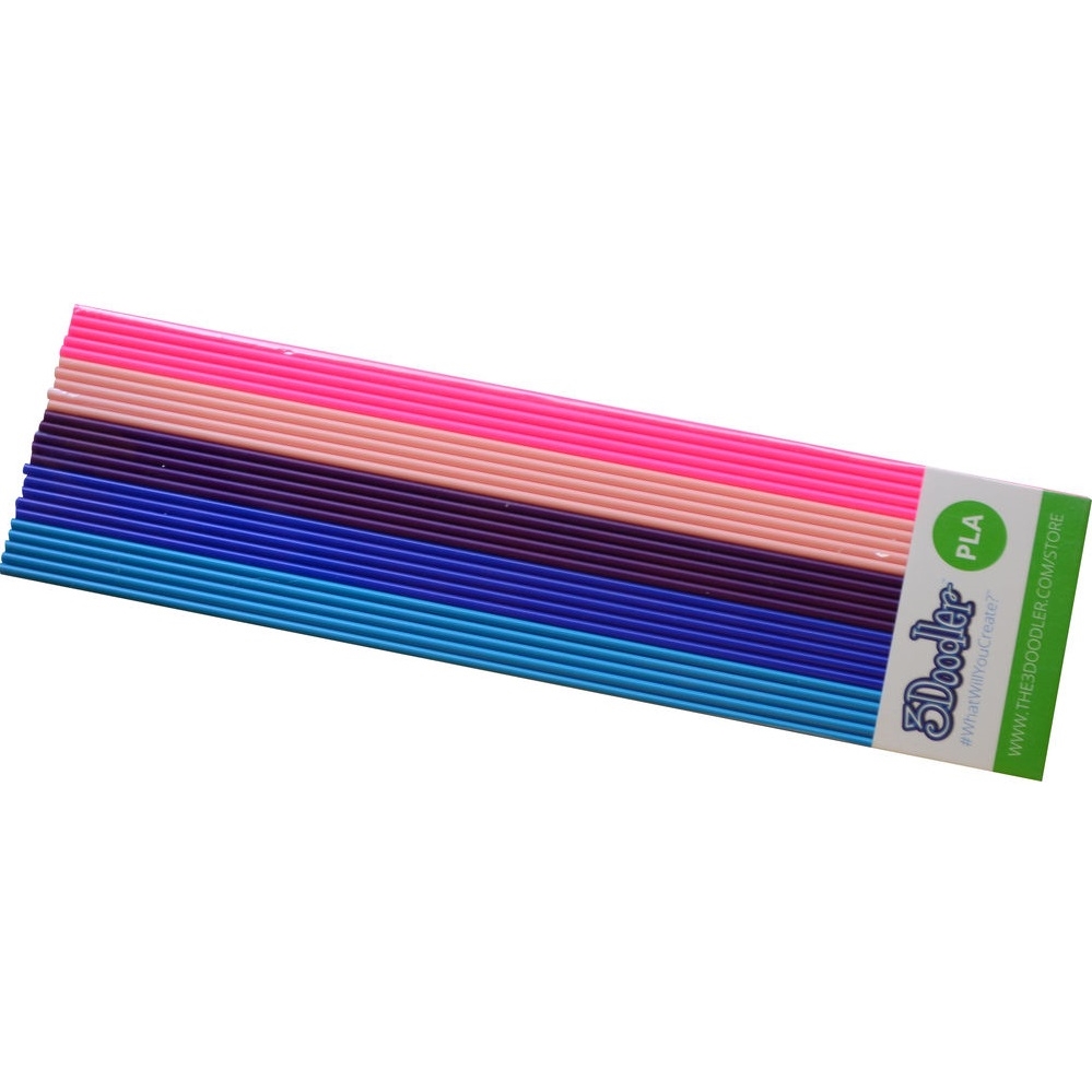 Original 3Doodler Essentials Mix Colours PLA Printer Pen Refills 25 Strands (PL-MIX9)