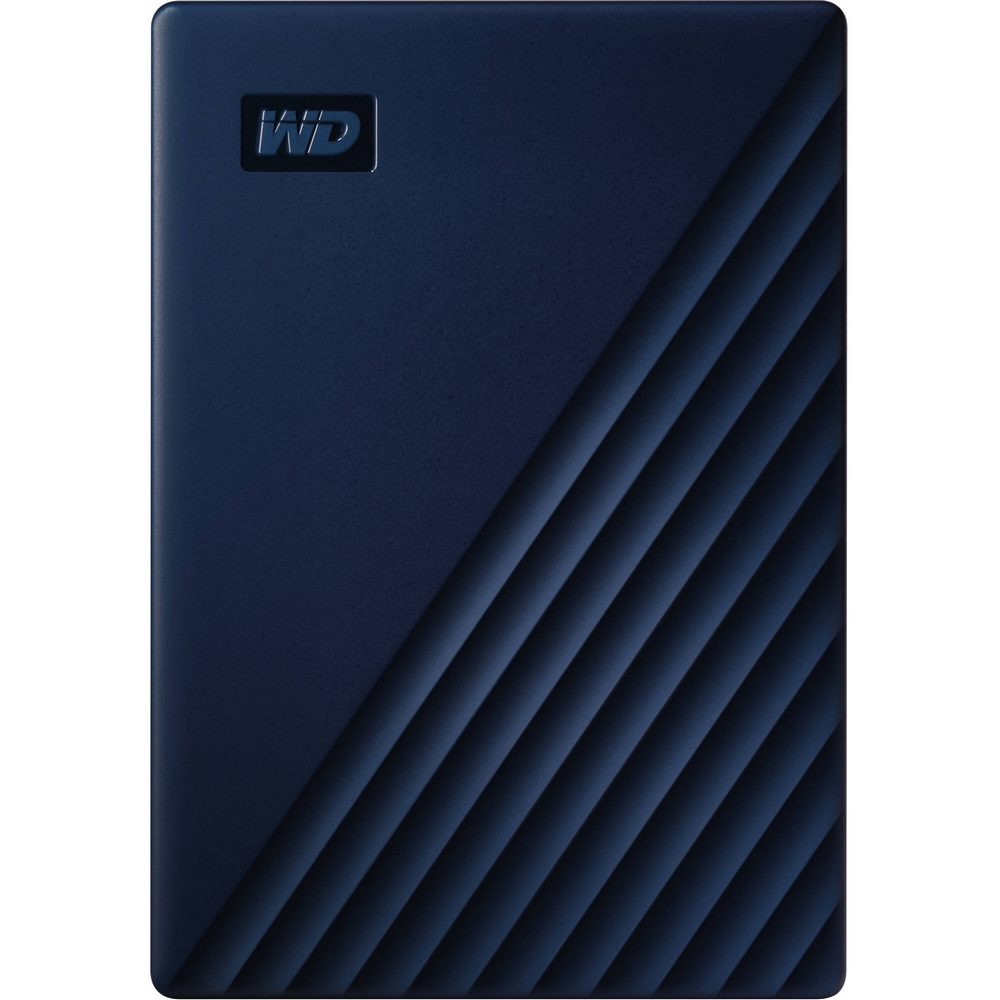 Original Western Digital My Passport for Mac 4TB Midnight Blue USB 3.0 External Hard Drive (WDBA2F0040BBL-WESN)